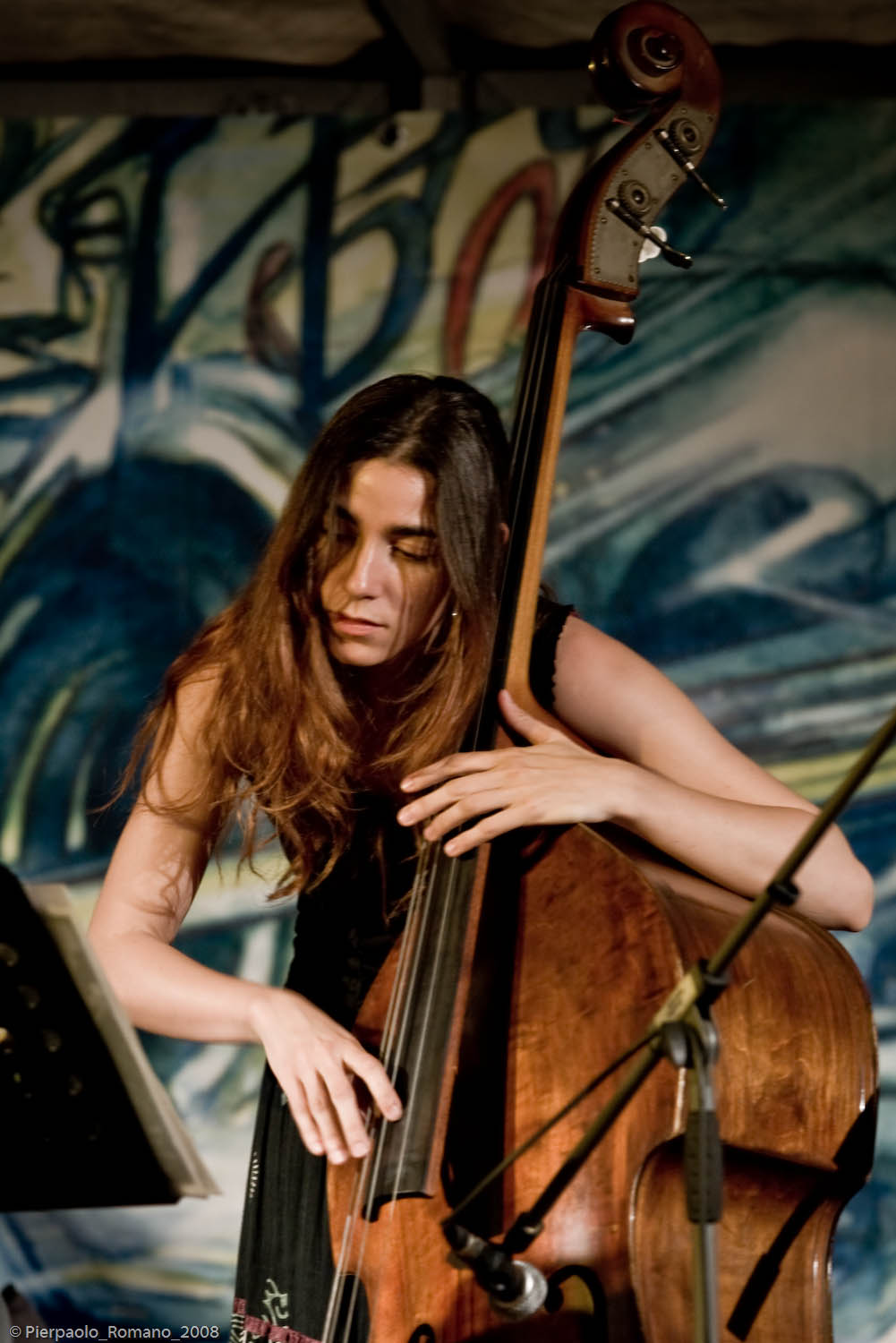 Fotografie PIERPAOLO ROMANO - FESTIVAL JAZZONTHEROAD 2008 -CATERINA PALAZZI 4et